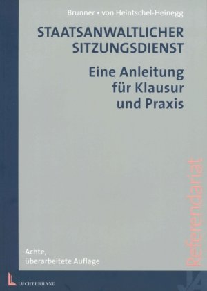 ISBN 9783472059554: Staatsanwaltlicher Sitzungsdienst