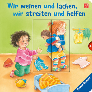 ISBN 9783473306510: Wir weinen und lachen, wir streiten und helfen: Ein Bilderbuch mit großen Verwandlungsschiebern | Sandra Grimm | Buch | 12 S. | Deutsch | 2025 | Ravensburger Verlag | EAN 9783473306510