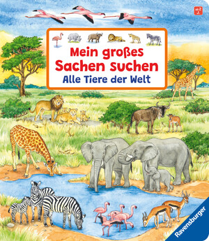 ISBN 9783473419111: Mein großes Sachen suchen: Alle Tiere der Welt