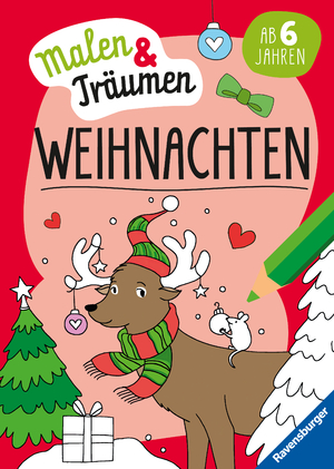 ISBN 9783473489268: Ravensburger Weihnachten - malen und träumen - 24 Ausmalbilder für Kinder ab 6 Jahren - Weihnachtliche Motive zum Entspannen | Isabelle Metzen | Taschenbuch | 24 S. | Deutsch | 2023