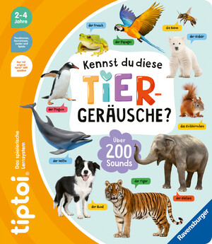 neues Buch – tiptoi® - Kennst du diese Tiergeräusche?