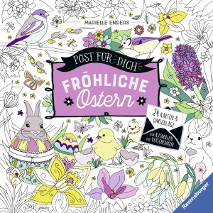 ISBN 9783473557691: Post für dich! Fröhliche Ostern - 24 Karten & Umschläge zum Ausmalen und Verschenken