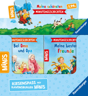 ISBN 9783473684670: Verkaufs-Kassette "Ravensburger Minis 18 - Meine schönsten Minutengeschichten" - Minutengeschichten - Meine besten Freunde / Minutengeschichten - Bei uns im Kindergarten / Minutengeschichten - Bei Oma und Opa / Minutengeschichten - Pass auf im Straßenverk