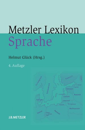 ISBN 9783476023353: Metzler Lexikon Sprache