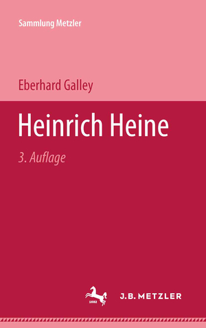 ISBN 9783476100306: Heinrich Heine