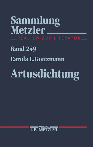 ISBN 9783476102492: Artusdichtung