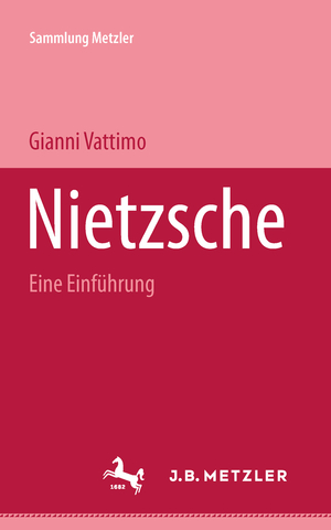 ISBN 9783476102683: Friedrich Nietzsche – Eine Einführung