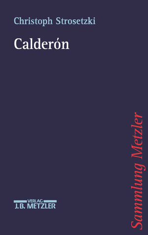 ISBN 9783476103277: Calderón; .