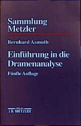 ISBN 9783476151889: Einführung in die Dramenanalyse