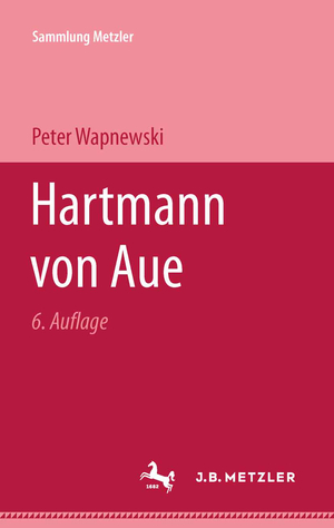 ISBN 9783476160171: Hartmann von Aue