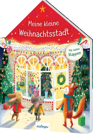 ISBN 9783480238477: Meine kleine Weihnachtsstadt - in Haus-Form gestanztes Pappebuch mit vielen Klappen