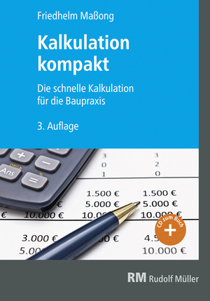 neues Buch – Friedhelm Maßong – Kalkulation kompakt