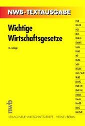 ISBN 9783482471063: Wichtige Wirtschaftsgesetze