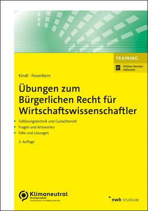 ISBN 9783482639432: Übungen zum Bürgerlichen Recht für Wirtschaftswissenschaftler