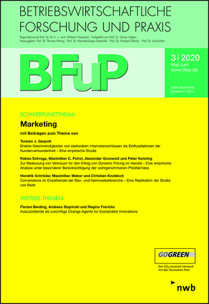 ISBN 9783482669347: Marketing - BFuP 3/2020