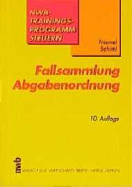 ISBN 9783482720109: Fallsammlung Abgabenordnung