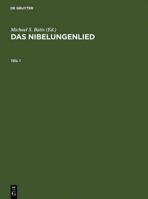 ISBN 9783484101494: Das Nibelungenlied – Paralleldruck der Handschriften A, B und C nebst Lesarten der übrigen Handschriften