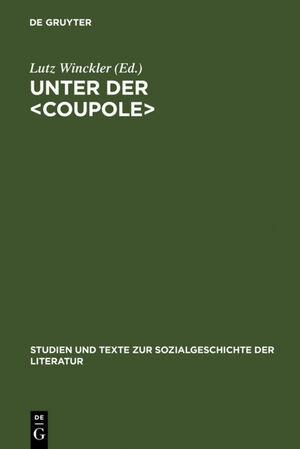 ISBN 9783484350472: Unter der <Coupole> - Die Paris-Feuilletons Hermann Wendels 1933–1936