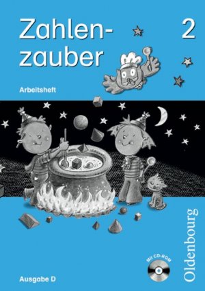 gebrauchtes Buch – Wolfgang Gierlinger – Zahlenzauber - Ausgabe D für alle Bundesländer. Neu. Mathematik für Grundschulen: Arbeitsheft 2. Schuljahr mit CD-ROM