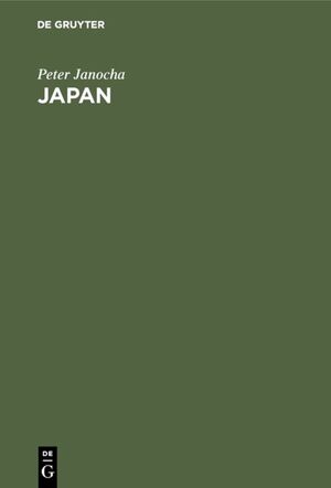 ISBN 9783486234862: Japan - Wegweiser zur Erschliessung des japanischen Marktes für mittelständische Unternehmen