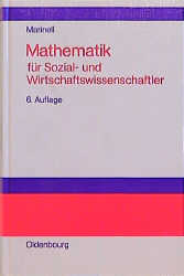 ISBN 9783486236002: Mathematik für Sozial- und Wirtschaftswissenschaftler