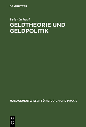 ISBN 9783486245738: Geldtheorie und Geldpolitik