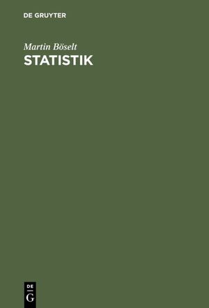 gebrauchtes Buch – Martin Böselt – Statistik