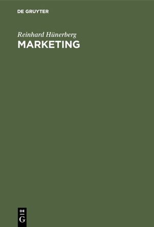 ISBN 9783486283518: Marketing