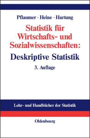 gebrauchtes Buch – Peter Pflaumer Barbara Heine Joachim Hartung – Statistik für Wirtschafts- und Sozialwissenschaften: Deskriptive Statistik (Gebundene Ausgabe) von Peter Pflaumer (Autor), Barbara Heine (Autor), Joachim Hartung