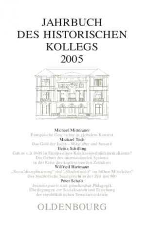 ISBN 9783486579635: Jahrbuch des Historischen Kollegs 2005