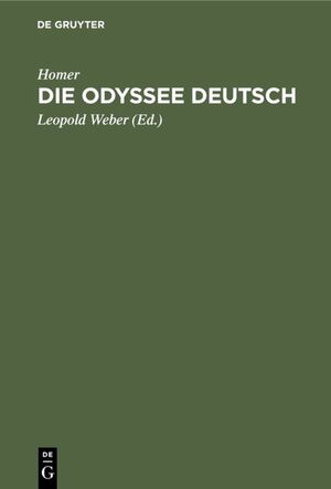 ISBN 9783486770346: Die Odyssee Deutsch