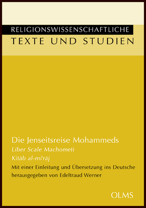 ISBN 9783487134246: Die Jenseitsreise Mohammeds