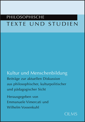 ISBN 9783487150680: Kultur und Menschenbildung