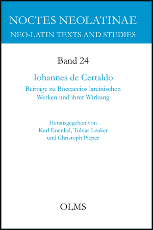 ISBN 9783487152721: Iohannes de Certaldo