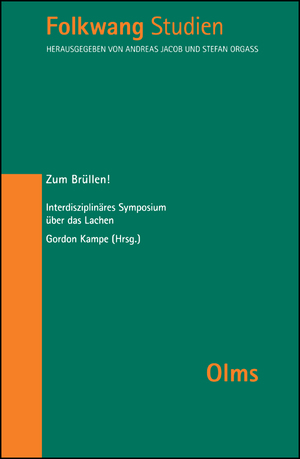 ISBN 9783487154473: Zum Brüllen! - Interdisziplinäres Symposium über das Lachen.