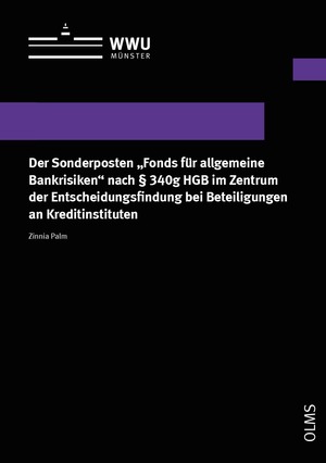 ISBN 9783487161969: Der Sonderposten „Fonds für allgemeine Bankrisiken“ nach § 340g HGB im Zentrum der Entscheidungsfindung bei Beteiligungen an Kreditinstituten