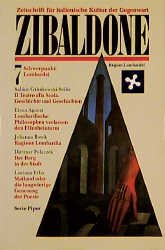 ISBN 9783492160070: Zibaldone 07. Lombardei  / italienische Kultur der Gegenwart