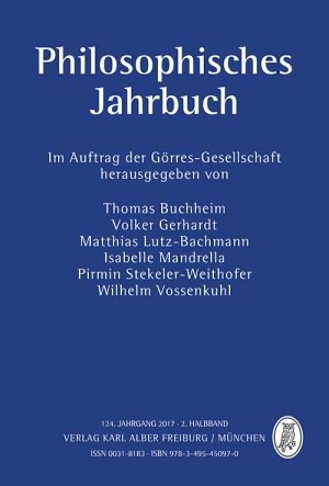 ISBN 9783495450987: Philosophisches Jahrbuch Taschenbuch Mängelexemplar