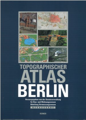 ISBN 9783496025627: Topographischer Atlas Berlin