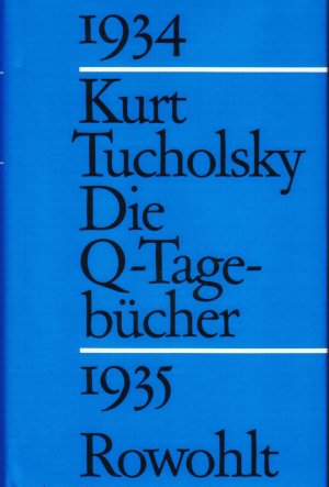 ISBN 9783498064679: Die Q-Tagebücher 1934 - 1935