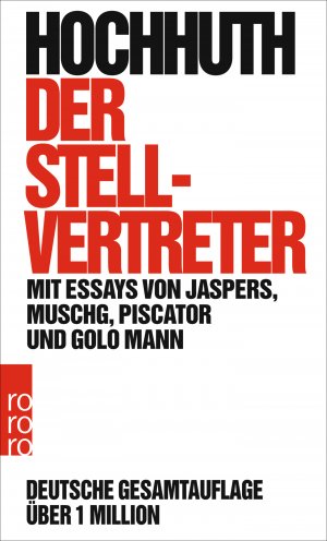 ISBN 9783499109973: Der Stellvertreter: Ein christliches Trauerspiel Ein christliches Trauerspiel