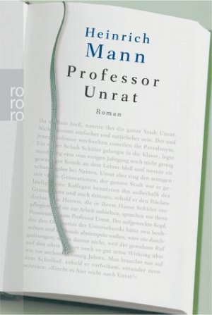 ISBN 9783499235917: Professor Unrat