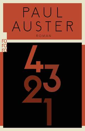 ISBN 9783499271137: 4 3 2 1 (4321) | Paul Auster | Taschenbuch | 1264 S. | Deutsch | 2018 | Rowohlt Taschenbuch | EAN 9783499271137