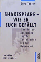 ISBN 9783499555305: Shakespeare - wie er euch gefällt.