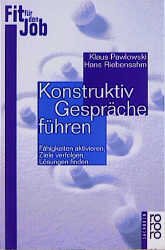 ISBN 9783499603969: Konstruktiv Gespräche führen