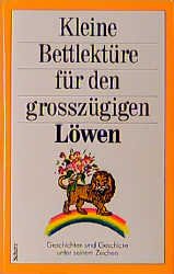 ISBN 9783502381105: Kleine Bettlektüre für den großzügigen Löwen