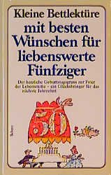 ISBN 9783502394150: Kleine Bettlektüre mit besten Wünschen für liebenswerte Fünfziger