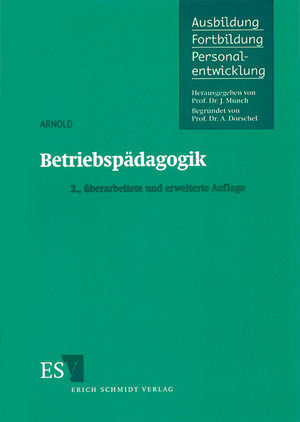 ISBN 9783503040186: Betriebspädagogik