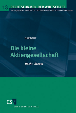 ISBN 9783503041497: Die kleine Aktiengesellschaft - Recht, Steuer