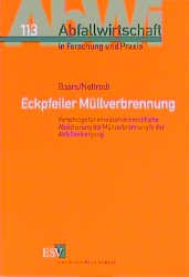 ISBN 9783503048472: Eckpfeiler Müllverbrennung